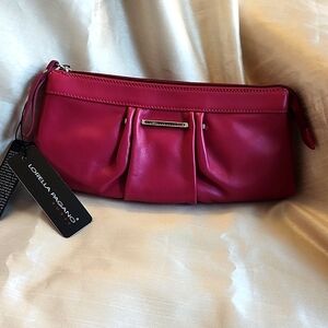 Lorella Pagano New with Tags Italian Leather Crossbody/Clutch, $75